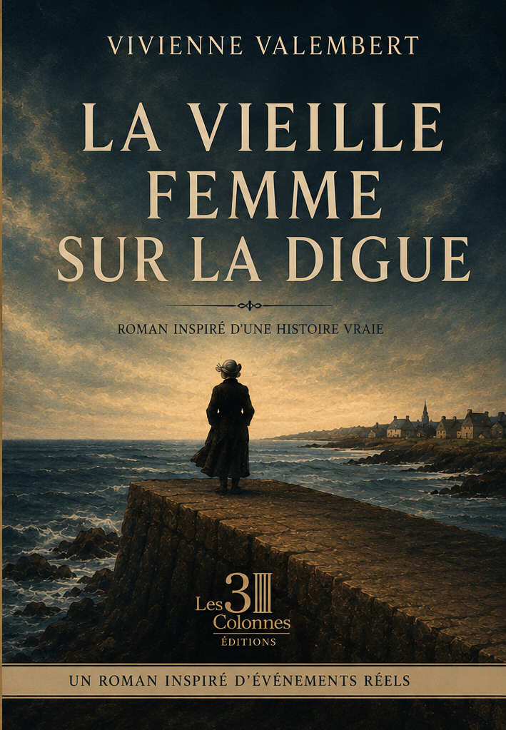 Couverture de La vieille femme sur la digue